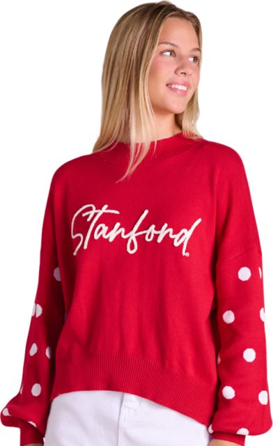 Stanford University Women's Mockneck Sweater