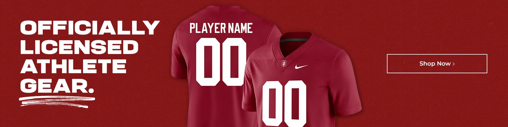 Officially licensed athlete gear.