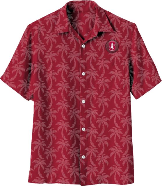 Stanford University Palm Tree Button Down Shirt