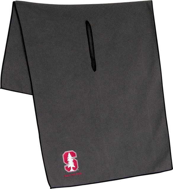Stanford University 19''X41'' Grey Microfiber Towel - ONLINE ONLY