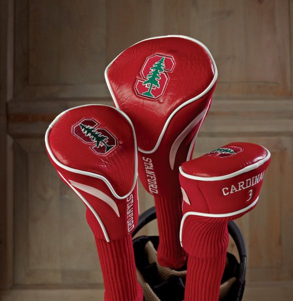 New Stanford Cardinals Golf Club Covers 3 pack long sock sold New in package