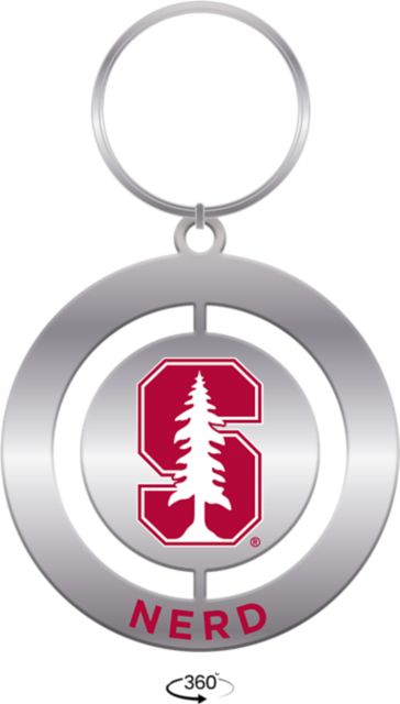 Stanford University Spinner Keychain
