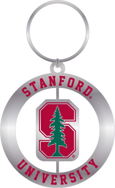 Stanford University Spinner Key Tag