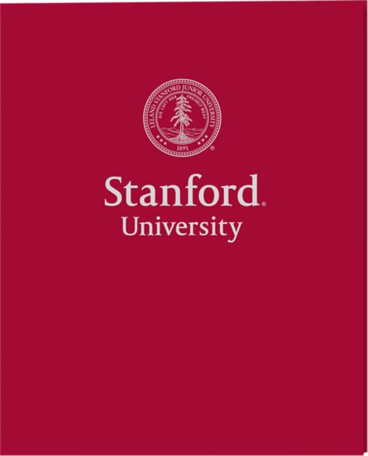 Stanford University 2 Pocket Folder