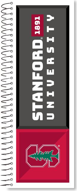 Stanford University Tall Notebook