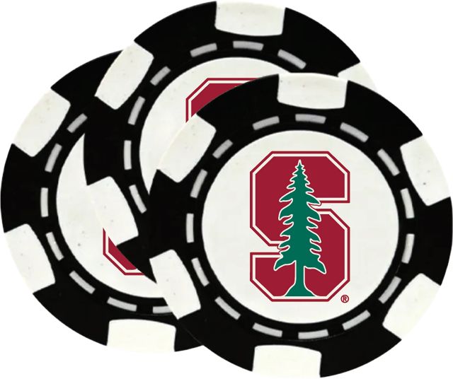 Stanford University Chip Ball Marker 3 Pack