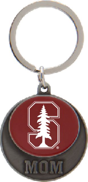 Stanford University Mom Keychain