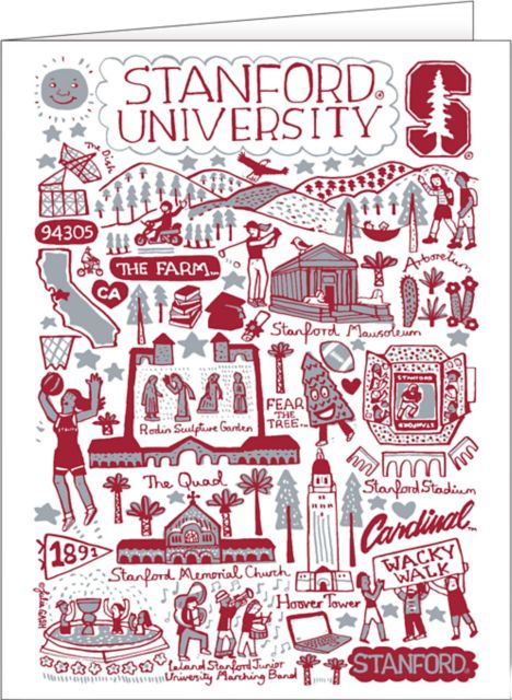 Stanford University 10 Pack Notecards