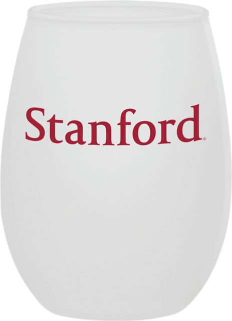 Stanford University Wine Glass