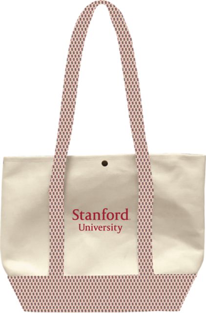 Stanford University Heavyweight Snap Tote Bag
