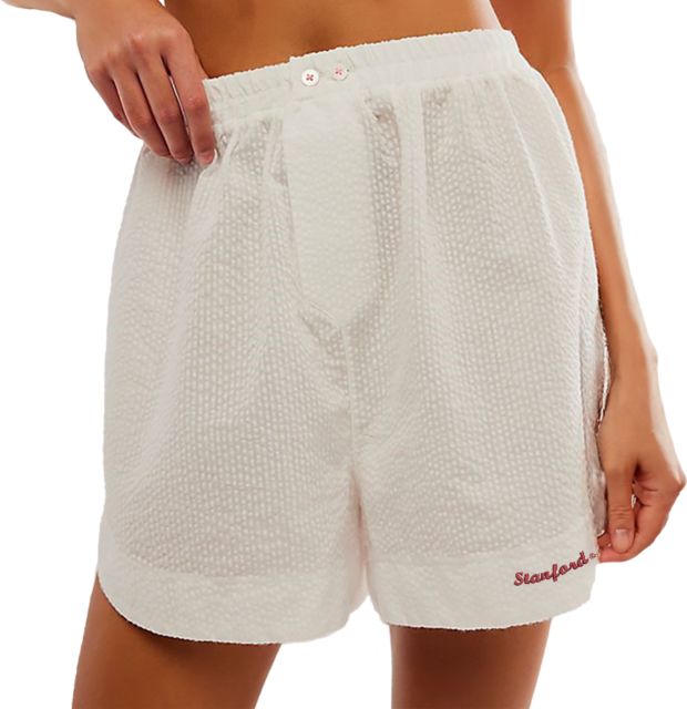 Stanford Free People Womens Cloud Nine Boxer Stanford Script