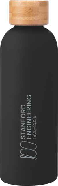 Stanford Blair Stainless Bottle w/ Bamboo Lid 17 oz Stanford Engineering Centennial Engraved - ONLINE ONLY