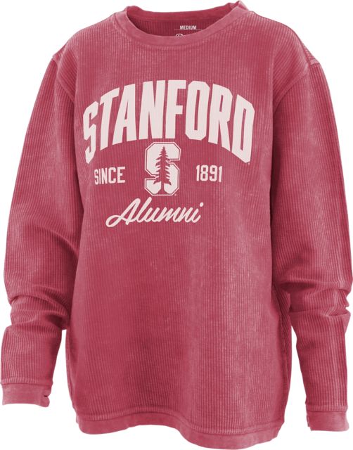 Stanford University Crop Hoodie Vintage 