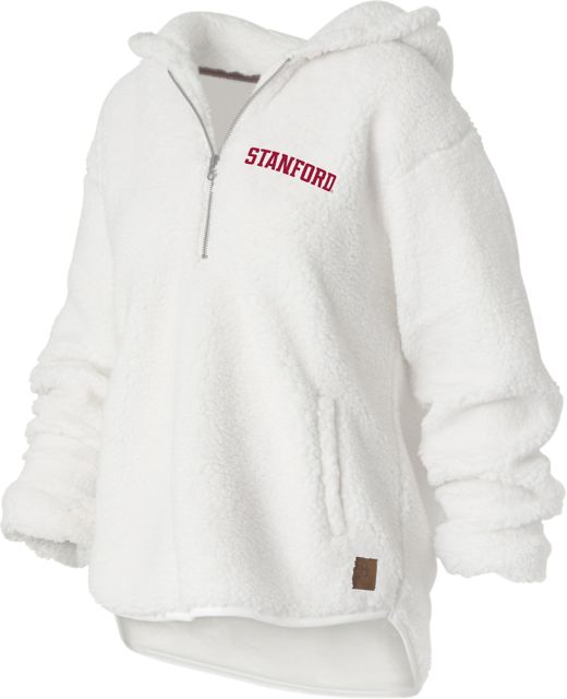 Stanford University Women's Scuba Hoodie Light Cotton Fleece: Stanford  University