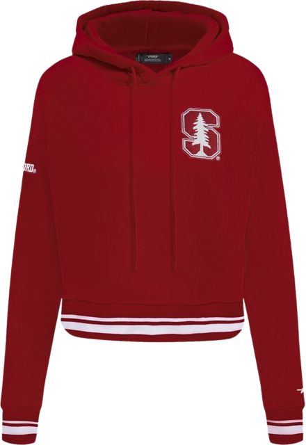 Stanford University Women's Cropped Hooded Sweatshirt