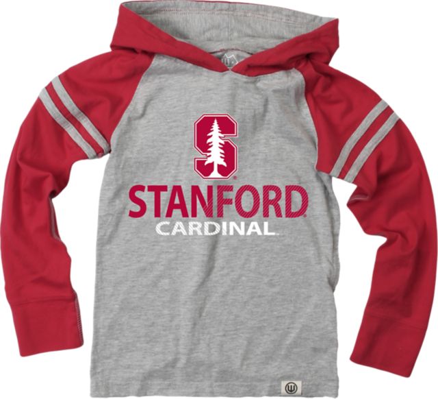 Stanford University Toddler Boy's Hooded Long Sleeve T-Shirt: Stanford  University
