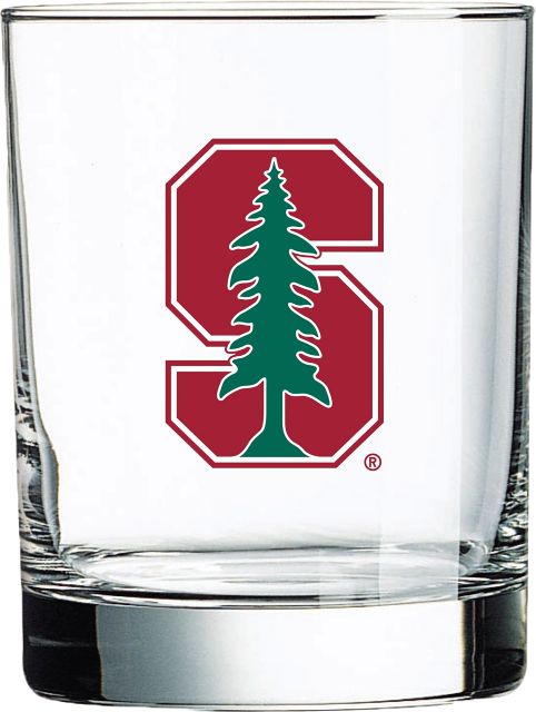 Stanford University Double Old Fashioned 14 oz. Glass