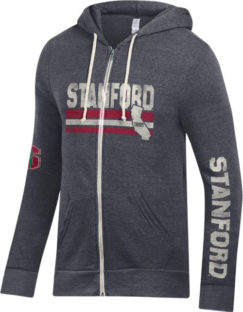 Stanford University Cardinal Full-Zip Hooded Sweatshirt: Stanford