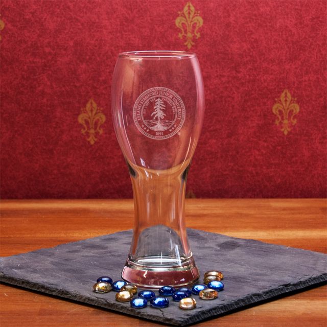 Stanford University Pilsner Glass