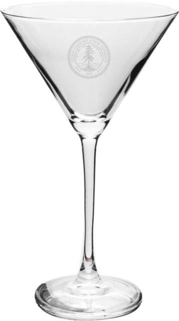 Stanford University 10 oz. Martini Glass