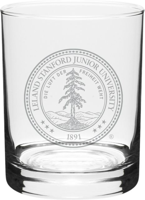 Stanford University 14 oz. Wine Glass
