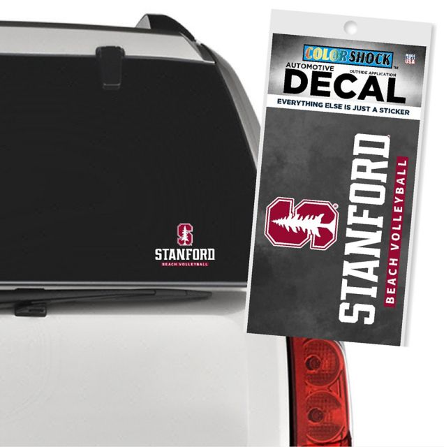 Stanford University Beach Volleyball Decal