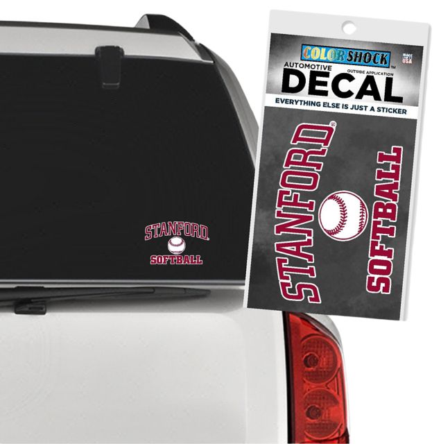 Stanford University Softball Decal