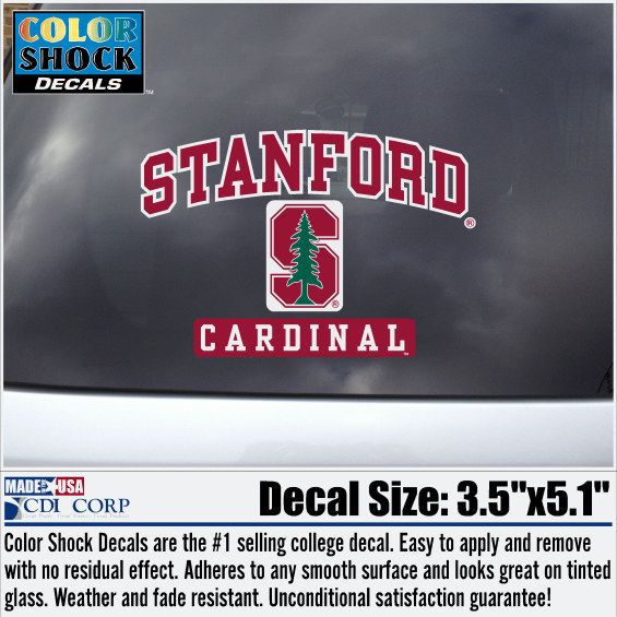 Stanford University Cardinal Decal