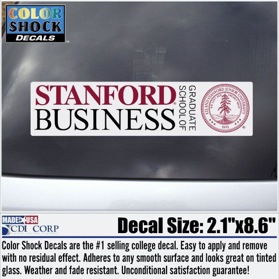 Stanford University School of Business Decal
