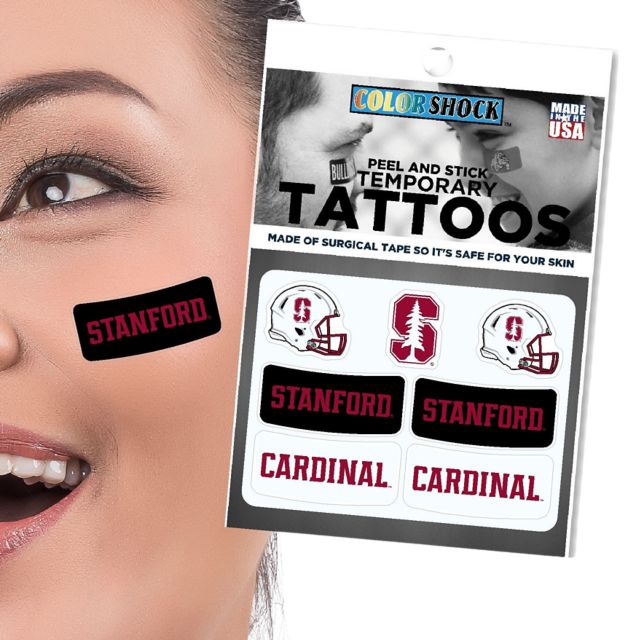 Stanford University Helmet Body Decals