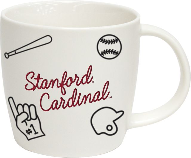 Stanford University 18 oz. Baseball Mug