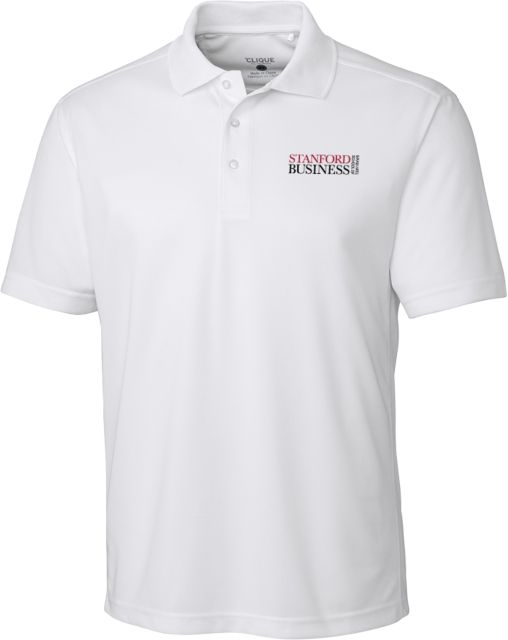Stanford C&B Clique Ice Pique Polo Graduate School of Business - ONLINE ONLY