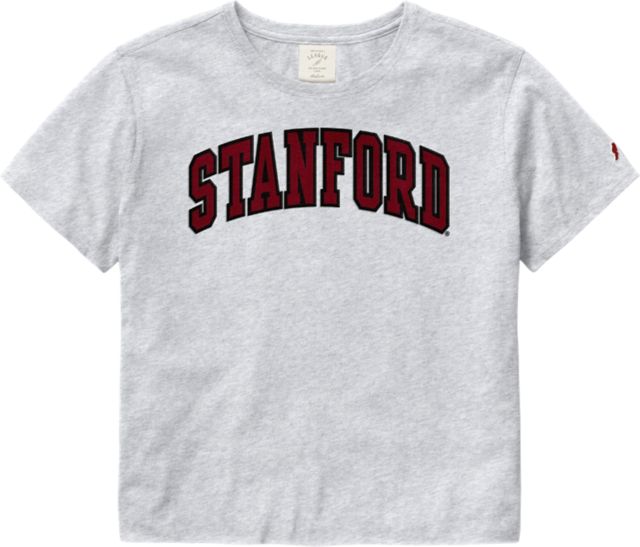 Stanford University Short Sleeve Cropped T-Shirt