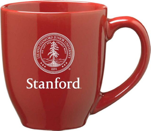 Stainless Steel Mug-Red Inc Stanford University-16 oz LXG 