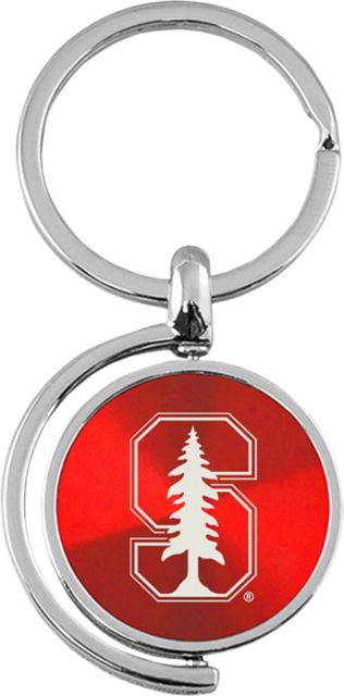 Stanford University Spinner Key Tag