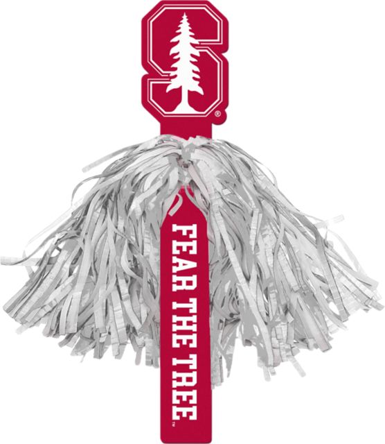 Stanford University Cardinal Poms