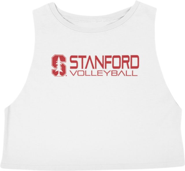 Stanford University Volleyball Women's Crop Tank Top