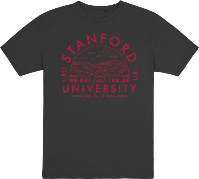 Stanford University Garment Dye Short Sleeve T-Shirt - ONLINE ONLY