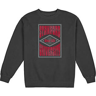 Stanford University Pigment Dyed Crewneck Sweatshirt Stanford University Pigment Dyed Crewneck Sweatshirt