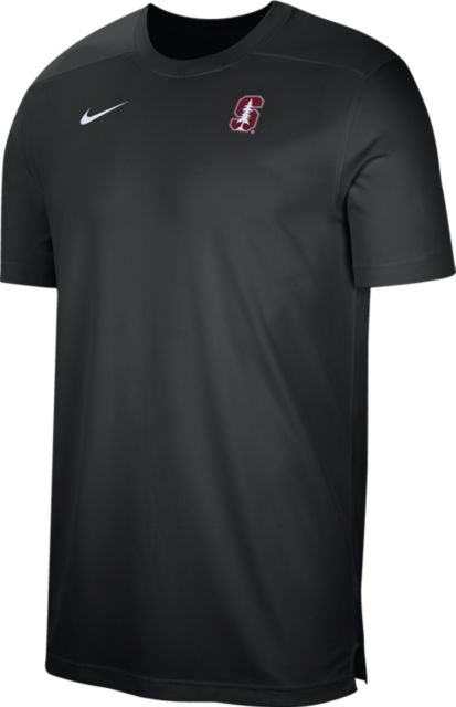 Stanford University Cardinal Dri-FIT UV Short-Sleeve Coach Top