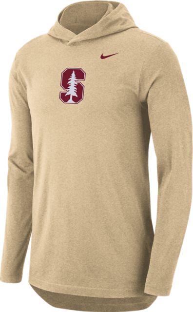 Stanford University Cardinal Dri-Fit Sleeve T-Shirt: Long Stanford University Hooded