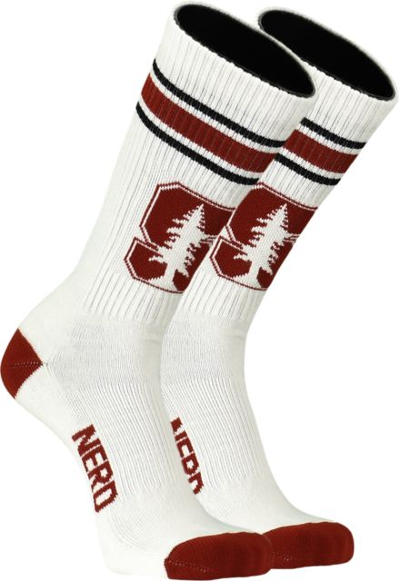 Stanford University Nerd Throwback Crew Socks
