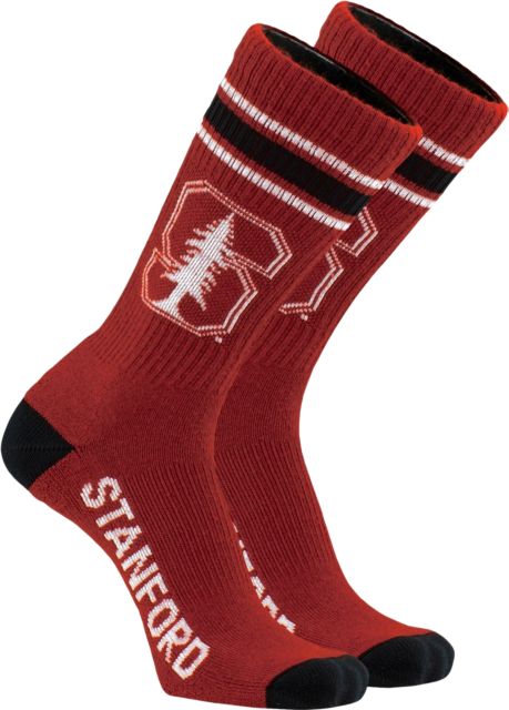 Stanford University Crew Socks