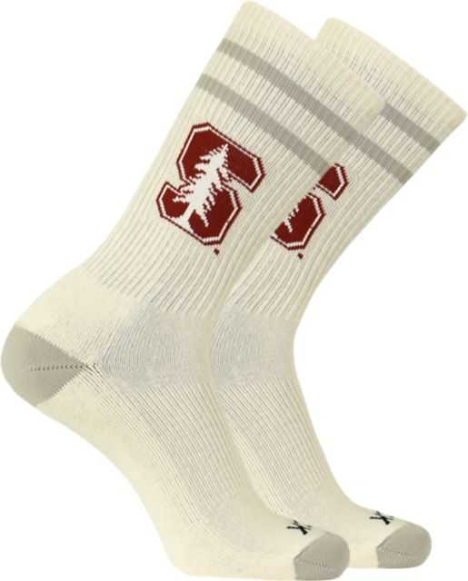 Stanford University Vintage Crew Socks