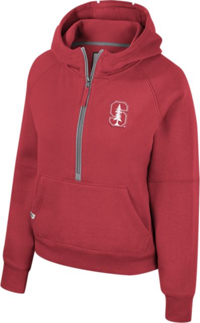 Stanford University Women s Cardinal 1 2 Zip Hoodie Stanford