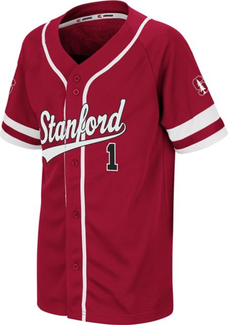 Boys' Baseball Jersey:Stanford University