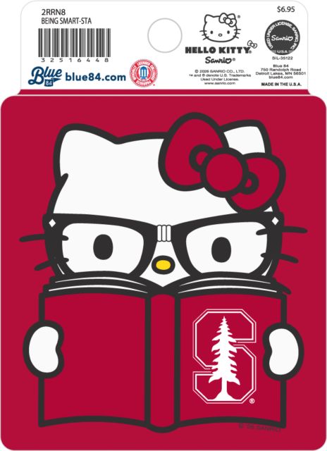 Stanford University Hello Kitty Full Size Sticker