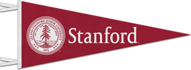 Stanford University 6" x 15" Pennant