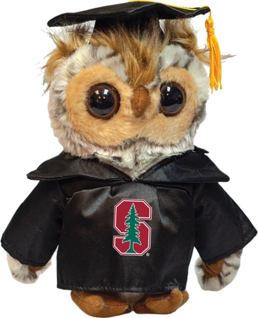 Stanford University 8" Graduation Owl