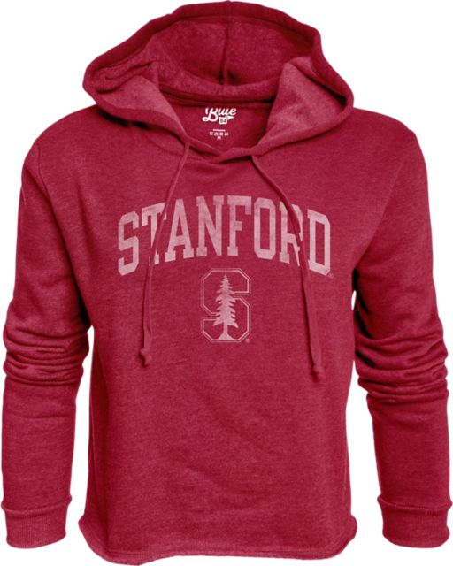 Stanford University Crop Hoodie Vintage 